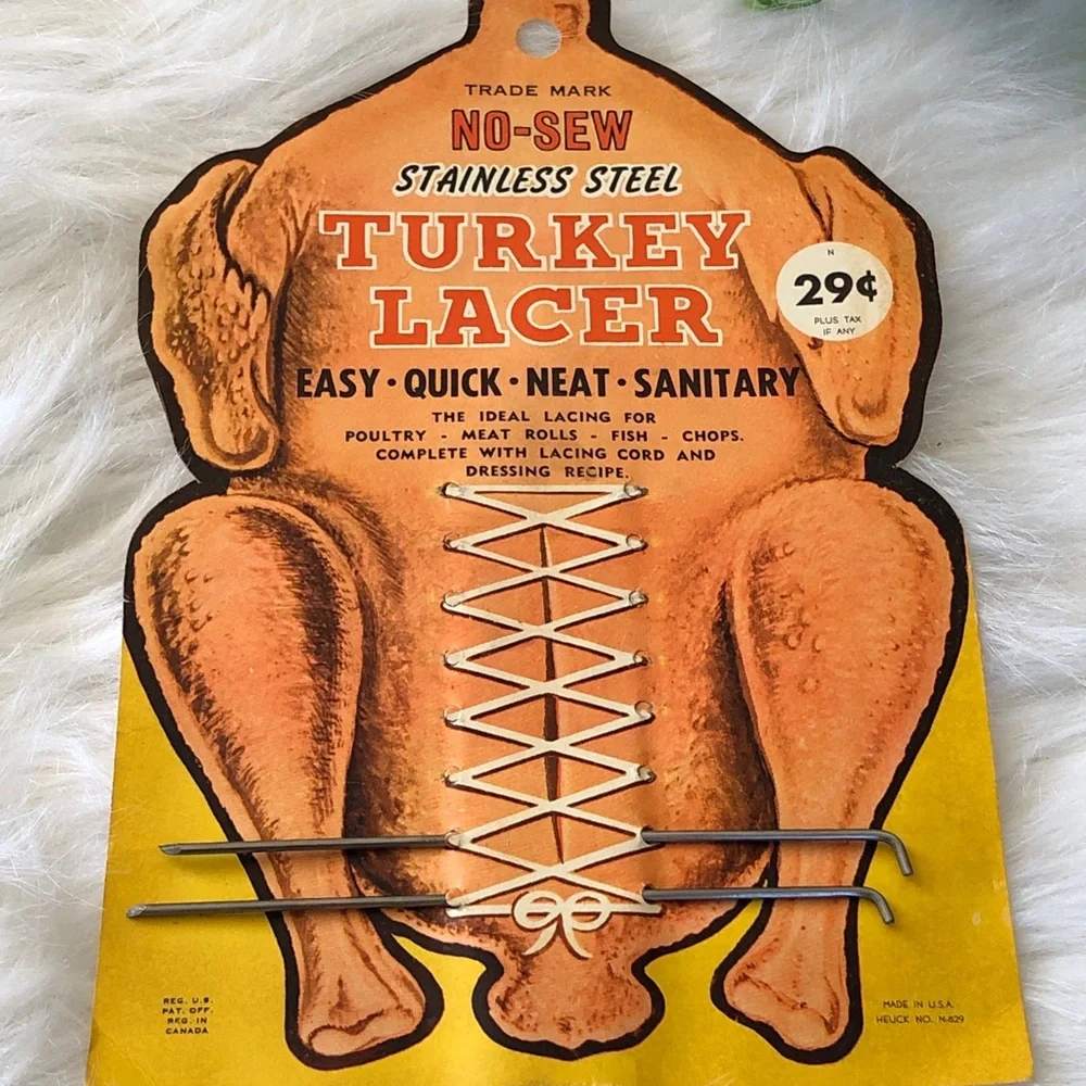 Vintage poultry lacers